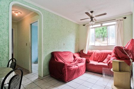 Sala de apartamento à venda com 2 quartos, 46m² em Jardim Santo Elias, São Paulo