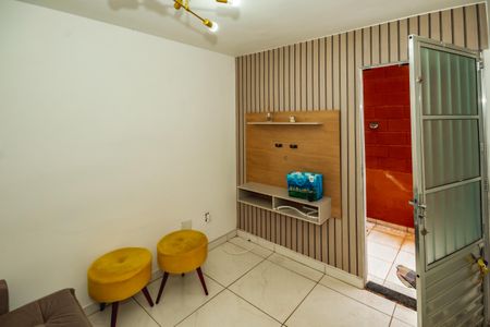 Sala de apartamento para alugar com 2 quartos, 66m² em Dona Clara, Belo Horizonte