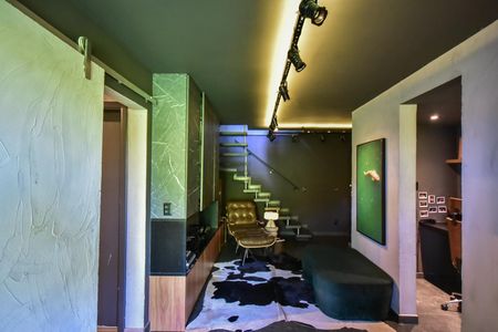 Sala de apartamento à venda com 1 quarto, 120m² em Paraíso do Morumbi, São Paulo