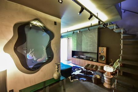 Sala de apartamento à venda com 1 quarto, 120m² em Paraíso do Morumbi, São Paulo