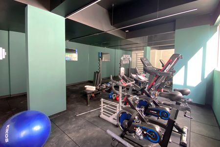 Apartamento para alugar com 55m², 2 quartos e 2 vagas Apartamento para alugar com 55m², 2 quartos e 2 vagasÁrea comum - Academia