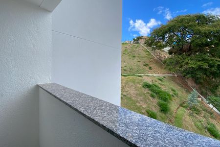 Varanda da Sala de apartamento para alugar com 2 quartos, 55m² em Buritis, Belo Horizonte