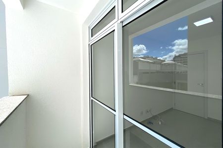 Varanda da Sala de apartamento para alugar com 2 quartos, 54m² em Buritis, Belo Horizonte