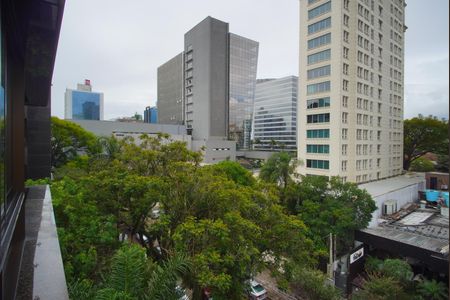 Sala - Vista de apartamento para alugar com 4 quartos, 155m² em Petrópolis, Porto Alegre