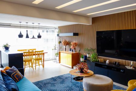 sala de apartamento à venda com 3 quartos, 113m² em Vila Osasco, Osasco