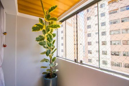 Varanda da sala de apartamento à venda com 3 quartos, 75m² em Vila Apiai, Santo André