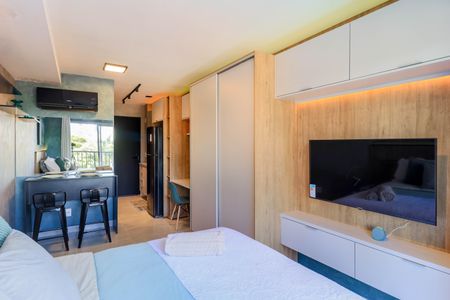 Studio de kitnet/studio para alugar com 1 quarto, 24m² em Vila Cordeiro, São Paulo