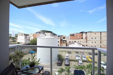 Varanda de apartamento para alugar com 3 quartos, 70m² em Anil, Rio de Janeiro