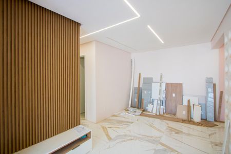 Sala de apartamento para alugar com 2 quartos, 66m² em Jardim, Santo André