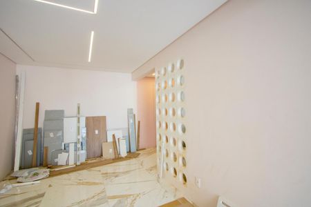 Sala de apartamento para alugar com 2 quartos, 66m² em Jardim, Santo André