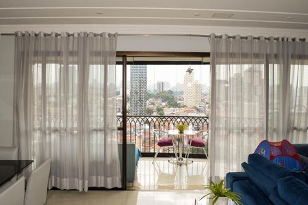 Sala de apartamento à venda com 4 quartos, 195m² em Vila Gomes Cardim, São Paulo