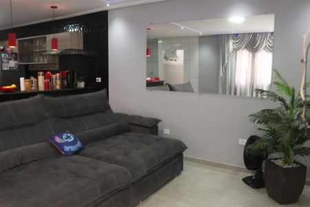Sala de casa para alugar com 3 quartos, 100m² em Vila Palmares, Santo André
