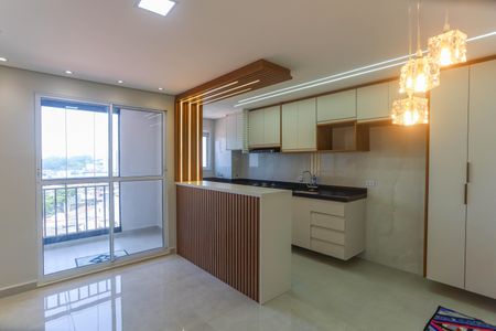 Sala  de apartamento para alugar com 2 quartos, 50m² em Centro, Diadema