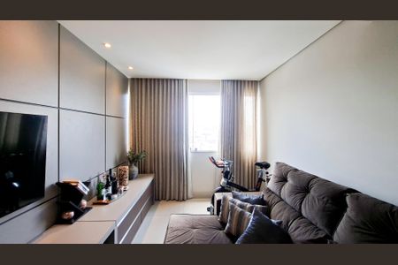 Sala de apartamento para alugar com 3 quartos, 77m² em União, Belo Horizonte