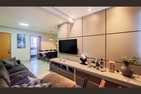 Sala de apartamento para alugar com 3 quartos, 77m² em União, Belo Horizonte