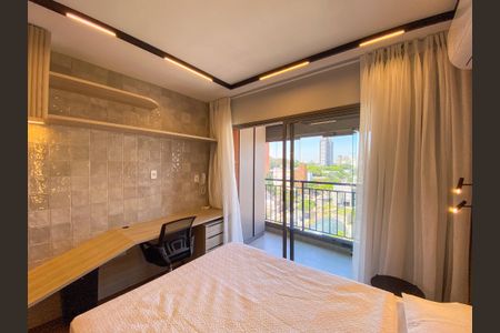 Studio de kitnet/studio para alugar com 1 quarto, 28m² em Santo Amaro, São Paulo