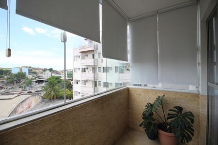 Varanda de apartamento à venda com 2 quartos, 65m² em Taquara, Rio de Janeiro