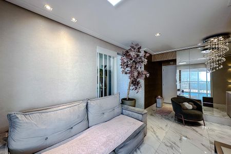 Sala de apartamento à venda com 2 quartos, 69m² em Vila Bertioga, São Paulo
