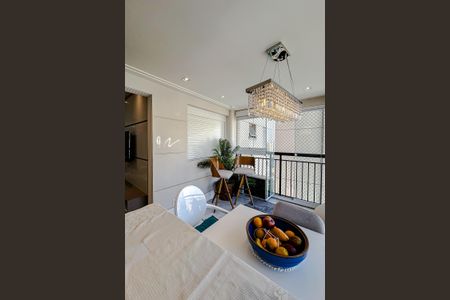 Varanda da Sala de apartamento à venda com 2 quartos, 69m² em Vila Bertioga, São Paulo