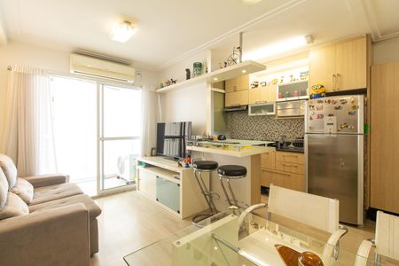 Sala de apartamento à venda com 2 quartos, 52m² em Ipiranga, São Paulo