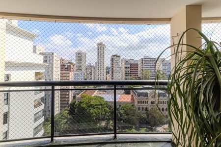 Varanda de apartamento à venda com 4 quartos, 212m² em Consolação, São Paulo