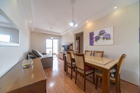 Sala de apartamento à venda com 2 quartos, 63m² em Campestre, Santo André