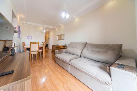 Sala de apartamento à venda com 2 quartos, 63m² em Campestre, Santo André