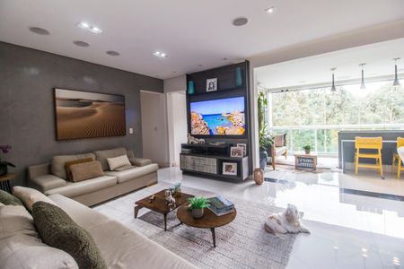 Sala  de apartamento à venda com 3 quartos, 156m² em Tamboré, Santana de Parnaíba