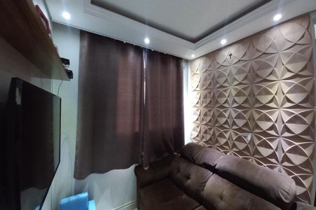 Sala de apartamento à venda com 2 quartos, 50m² em Jardim Marcia, Campinas