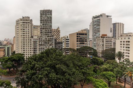 Vista da Sala de apartamento para alugar com 1 quarto, 27m² em Campos Elíseos, São Paulo