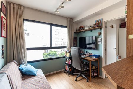 Sala de apartamento para alugar com 1 quarto, 27m² em Campos Elíseos, São Paulo