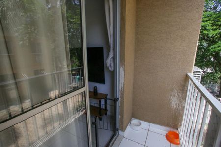 Varanda da Sala de apartamento à venda com 2 quartos, 55m² em Taquara, Rio de Janeiro