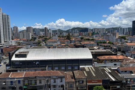 Vista Varanda  de apartamento para alugar com 2 quartos, 65m² em Macuco, Santos