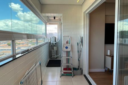 Varanda  de apartamento para alugar com 2 quartos, 65m² em Macuco, Santos