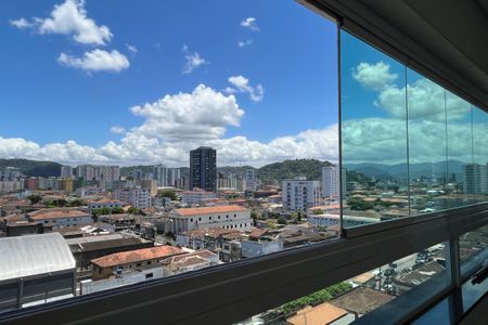 Varanda de apartamento para alugar com 2 quartos, 65m² em Macuco, Santos