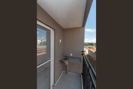 Varanda da Sala de apartamento para alugar com 2 quartos, 60m² em Vila Sao Francisco, Hortolândia