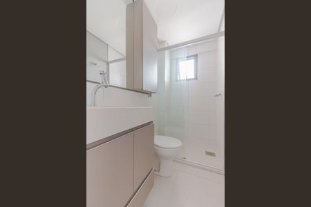 Banheiro Social de apartamento para alugar com 1 quarto, 47m² em Farroupilha, Porto Alegre