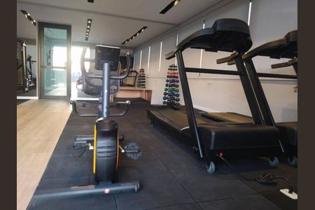 Área comum - Academia de apartamento para alugar com 1 quarto, 47m² em Farroupilha, Porto Alegre