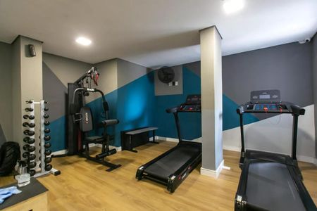 Apartamento para alugar com 15m², 1 quarto e sem vaga Apartamento para alugar com 15m², 1 quarto e sem vagaÁrea comum - Academia