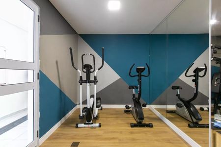 Apartamento para alugar com 15m², 1 quarto e sem vaga Apartamento para alugar com 15m², 1 quarto e sem vagaÁrea comum - Academia