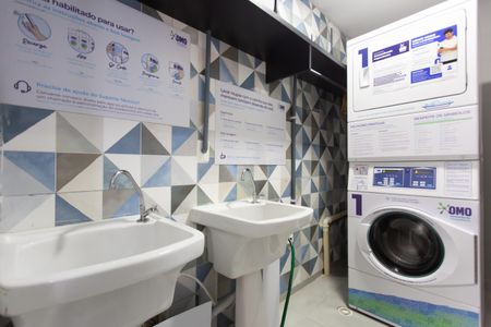 Apartamento para alugar com 15m², 1 quarto e sem vaga Apartamento para alugar com 15m², 1 quarto e sem vagaLavanderia