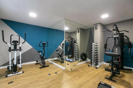 Apartamento para alugar com 15m², 1 quarto e sem vaga Apartamento para alugar com 15m², 1 quarto e sem vagaÁrea comum - Academia