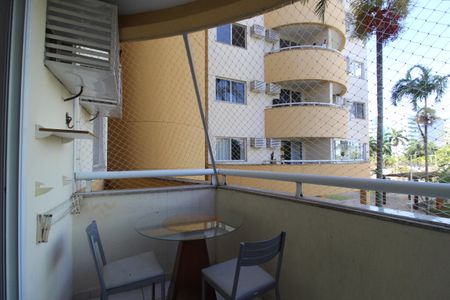 Sala - Varanda de apartamento para alugar com 1 quarto, 52m² em Barra da Tijuca, Rio de Janeiro