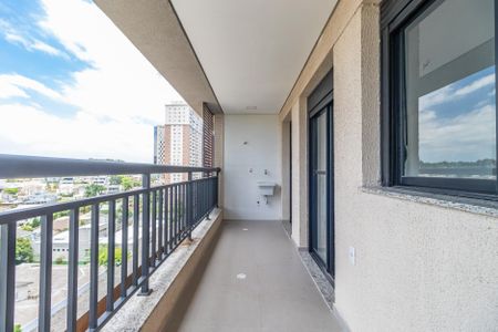 Varanda/Área de serviço de apartamento à venda com 1 quarto, 46m² em Empresarial 18 do Forte, Barueri