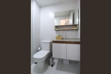 Banheiro da Suíte de kitnet/studio para alugar com 1 quarto, 24m² em Vila Nova Conceição, São Paulo