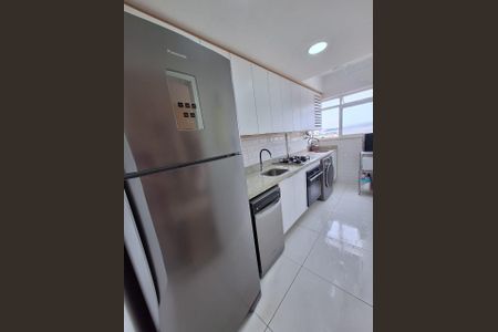 Cozinha e área de serviço de apartamento para alugar com 2 quartos, 58m² em São Francisco Xavier, Rio de Janeiro