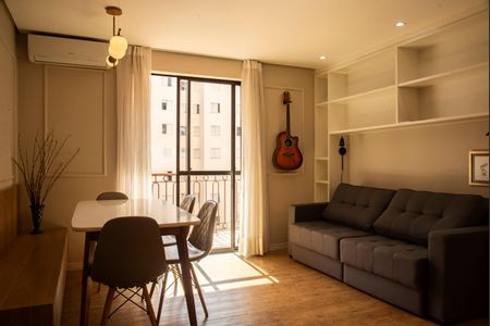 Sala de apartamento para alugar com 1 quarto, 50m² em Vila Monte Alegre, São Paulo