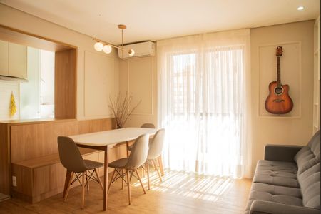 Sala de apartamento para alugar com 1 quarto, 50m² em Vila Monte Alegre, São Paulo