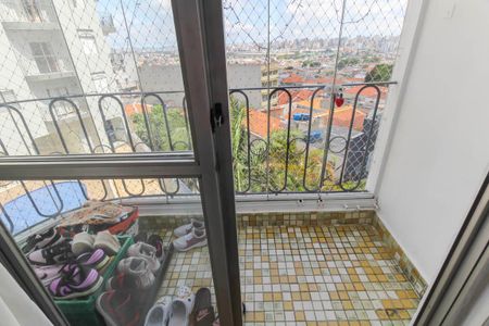 Varanda da Sala de apartamento à venda com 2 quartos, 59m² em Vila Bela, São Paulo