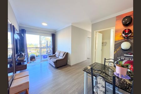 Sala de apartamento à venda com 2 quartos, 54m² em Caxambu, Jundiaí